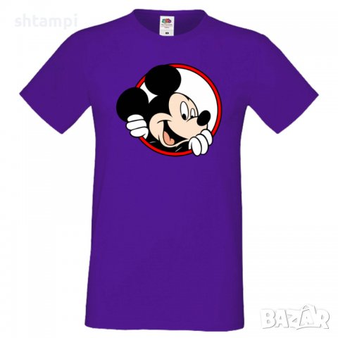 Мъжка тениска _Set for Couples Mickey 2 Подарък,Изненада,Рожден ден, снимка 7 - Тениски - 36578928