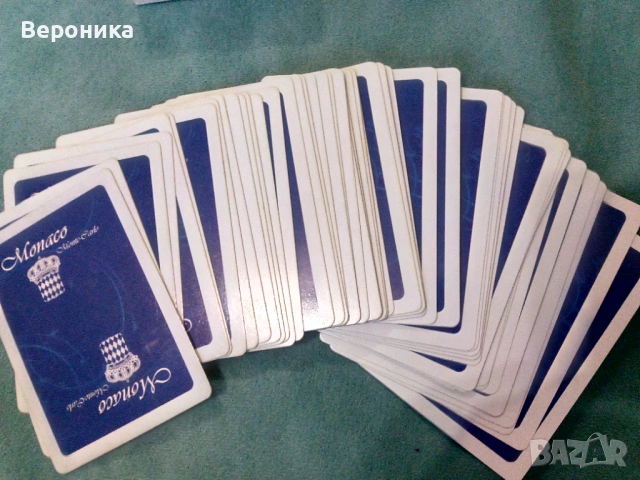 Сувенири карти за игра от Монако, снимка 2 - Колекции - 53153628