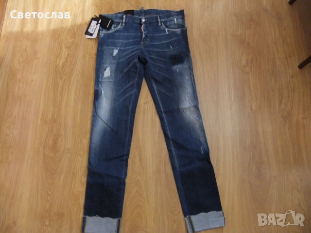 Dsquared Slim Jeans дънки размер - 50, снимка 2 - Дънки - 37966916