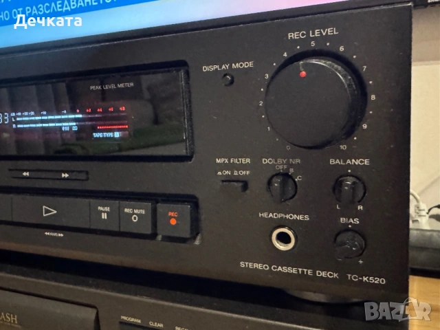 SONY TC-K520, снимка 2 - Декове - 53363730