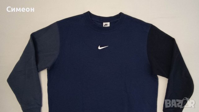 Nike Sportswear Metallic Swoosh Sweatshirt оригинално горнище L Найк, снимка 2 - Спортни екипи - 40019658