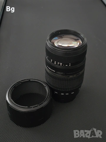 Tamron 70-300 Macro за Canon за части или ремонт. , снимка 5 - Обективи и филтри - 53926656