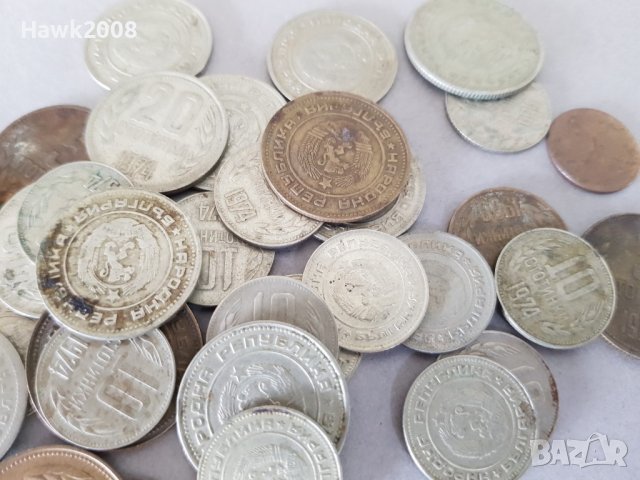Лот 42 броя 1 2 5 10 20 стотинки България СОЦиалистически, снимка 5 - Нумизматика и бонистика - 37486608
