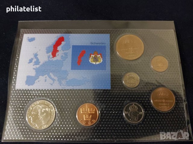 Комплектен сет - Швеция , снимка 2 - Нумизматика и бонистика - 37409002