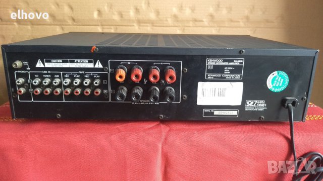 Стерео усилвател Kenwood KA-660D, снимка 7 - Ресийвъри, усилватели, смесителни пултове - 38713892