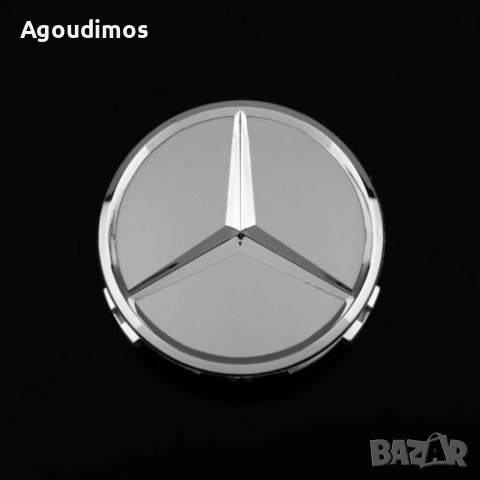 Комплект от 4бр. капачки за джанти Mercedes, снимка 5 - Аксесоари и консумативи - 52099571