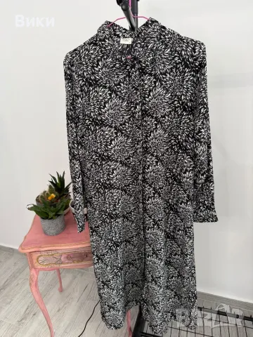 Дълга красива рокля в размер М, снимка 7 - Рокли - 48428429