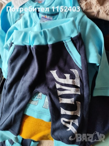 спортно екипче/ анцунг размери 68 и 80, снимка 4 - Комплекти за бебе - 54275628