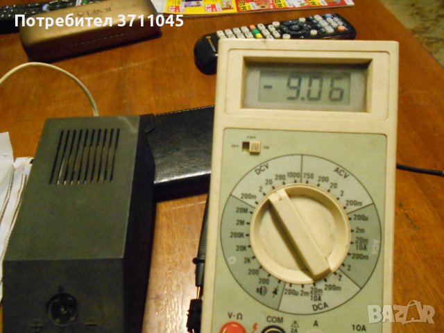 ТОКОИЗПРАВИТЕЛ УНЕВЕРСИАЛ   9В/6В/4,5В