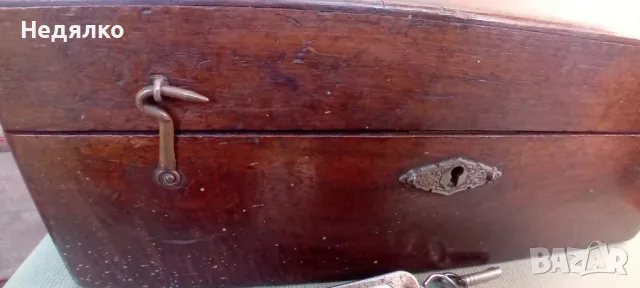 1900г,дървена кутия за немски  часовникарски струг Lorch,Shmidt&Co., снимка 5 - Антикварни и старинни предмети - 48017457