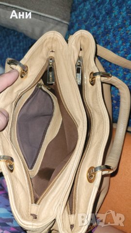 дамска чанта от естествена кожа, снимка 4 - Чанти - 42211246