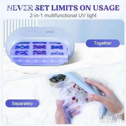 Нова UV Лампа за Смола - Двойна Настройка, 36 LED, За DIY Проекти, снимка 3 - Пана - 49265170