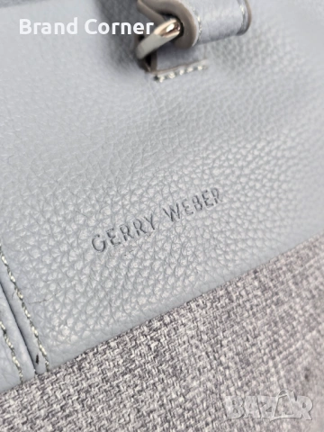 Нова дамска чанта Gerry Weber в сиво-синьо, снимка 3 - Чанти - 54350213