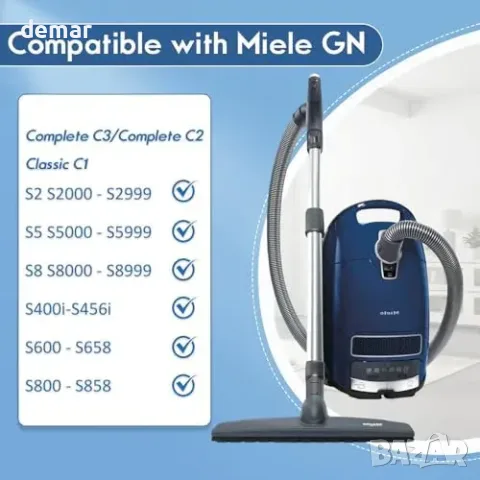 14 торбички за прах GN 3D за прахосмукачки Miele и Hoover, снимка 2 - Прахосмукачки - 55776030