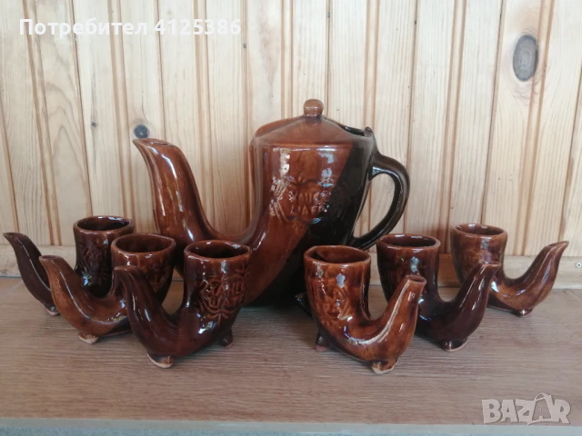 Битов сервиз за вино или ракия , снимка 11 - Сервизи - 51233548