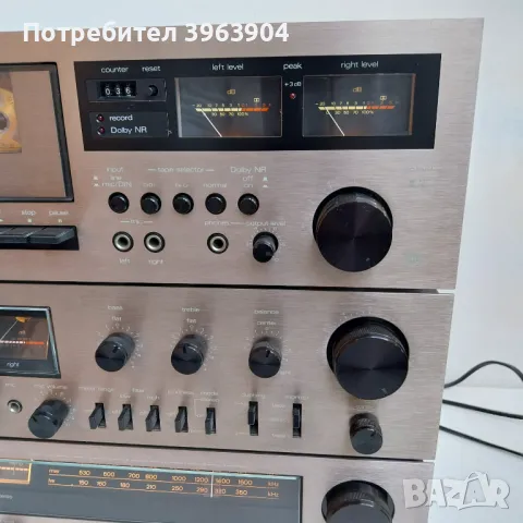 TELETON A 500 HIFI STEREO AMPLIFIER. T 500 HIFI STEREO TUNER. C 500 HIFI STEREO CASSETTE DECK, снимка 7 - Аудиосистеми - 48224422