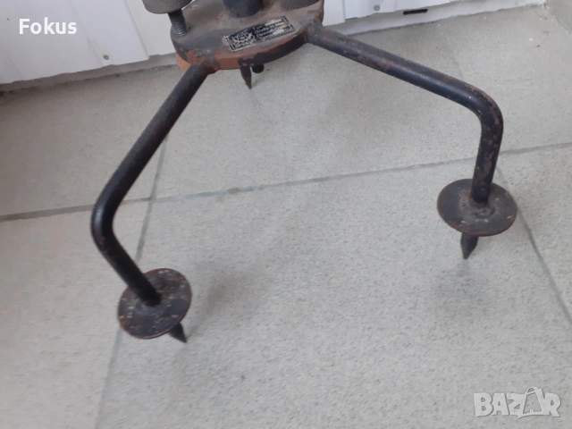 Стара соц. скоба за прострелване на оръжие пушка АК, снимка 5 - Антикварни и старинни предмети - 53333471