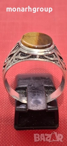 Сребърен пръстен , снимка 5 - Пръстени - 54253661