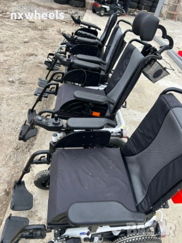 Акумулаторен Инвалиден Стол Invacare Bora за трудно подвижни, снимка 5 - Инвалидни колички - 53245525