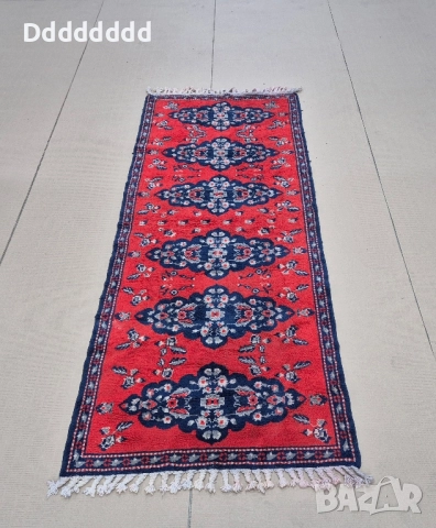 Стар ръчно изработен Узбекистански килим, снимка 2 - Килими - 52234852