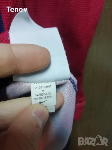 Барселона 2013/2014 оригинална тениска фланелка с дълги ръкави Barcelona Nike размер М , снимка 4 - Тениски - 49497348