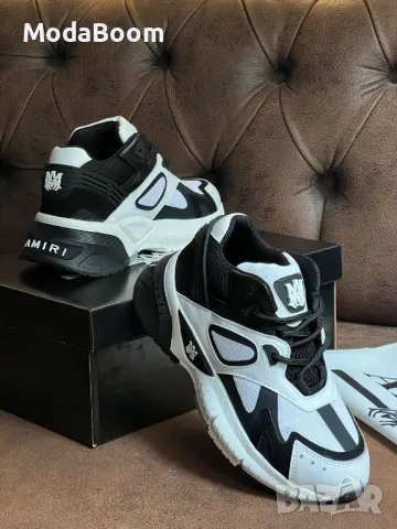 Amiri черни дамски маратонки , снимка 2 - Маратонки - 48455927