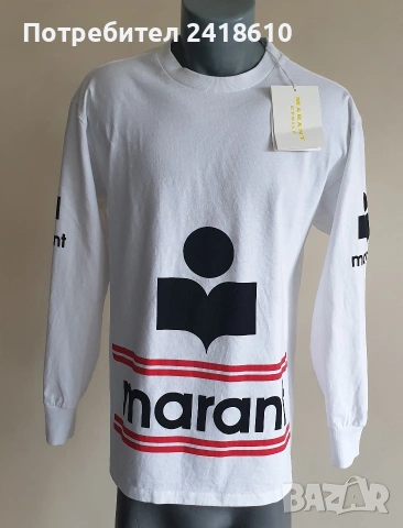 Isabel Marant Etoile Cotton Mens Size S НОВО! ОРИГИНАЛ! Мъжка Блуза!, снимка 3 - Блузи - 54256155