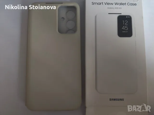 Samsung Galaxy A55 5G 128GB / 8GB RAM • Жълт • С кутия и оригинален Smart Case, снимка 4 - Samsung - 55981105