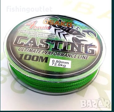  Плетено влакно за сом и трофейни риби (до 72кг) 100мт. От 0.40 до 0.80 11 лв., снимка 4 - Такъми - 30905572