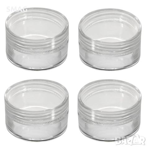 Комплект прозрачни бурканчета за пътуване 11 ml – 4 бр._1154327