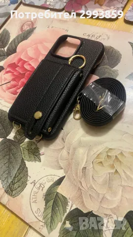 Калъф за телефон пари и документи*Iphone 15 PRO MAX, снимка 6 - Калъфи, кейсове - 48148957