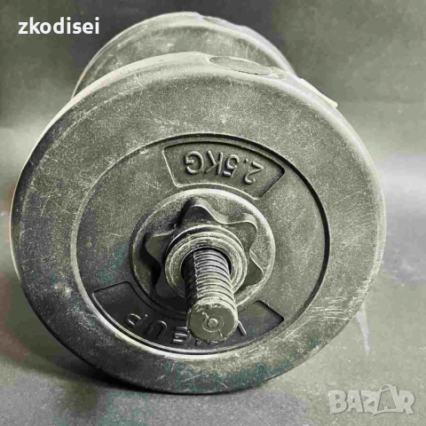 Дъмбел LIVEUP 2 x 2,5 кг., снимка 2 - Фитнес уреди - 53942744