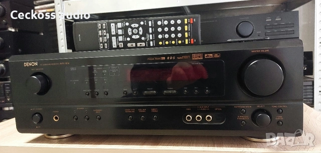 🔥 DENON AVR-1604 – Качествен 6.1 AV ресивър с дистанционно 🔥, снимка 2 - Ресийвъри, усилватели, смесителни пултове - 54106185