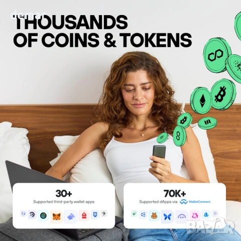 Trezor Safe 7 - хардуерен крипто портфейл с Bluetooth, сензорен екран, снимка 5 - Друга електроника - 53381689