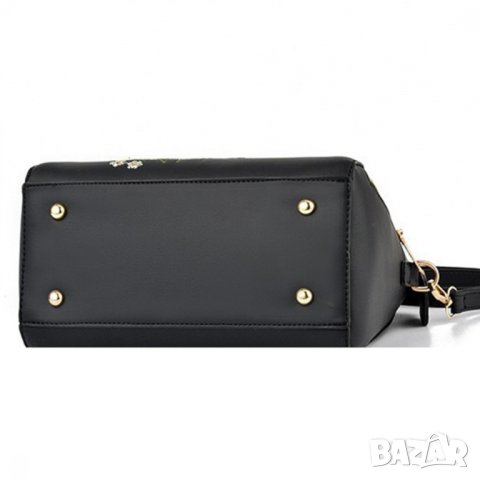 Дамска чанта Summer Black, снимка 4 - Чанти - 40298412