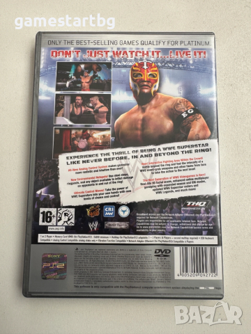 WWE SmackDown vs. Raw 2007 за PS2, снимка 2 - Игри за PlayStation - 52850778