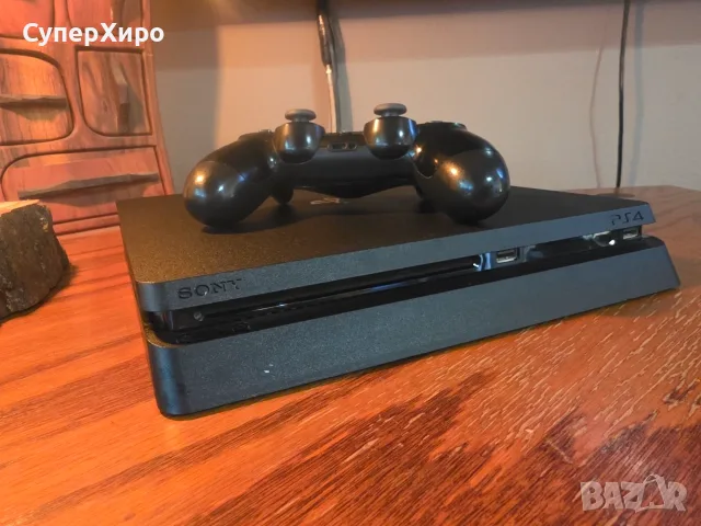 PlayStation 4 Slim - Плейстейшън 4 Слим, снимка 5 - PlayStation конзоли - 56356379