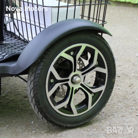 Електрическа Триколка А3 750W BLACK Nova Motors, снимка 6 - Мотоциклети и мототехника - 39377105
