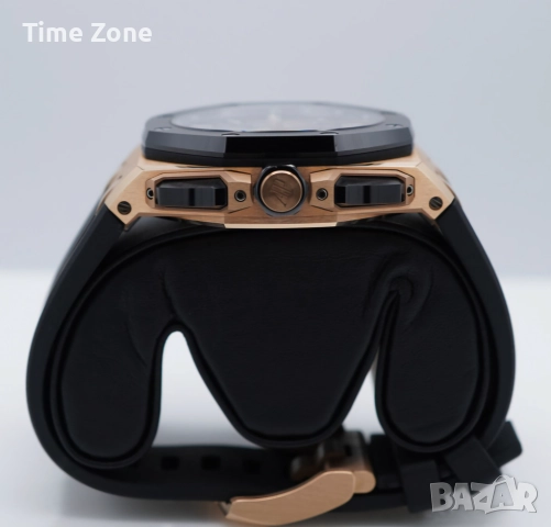 Audemars Piguet Royal Oak Offshore Chronograph 43mm Rose Gold Black Dial Ceramic Различни Варианти, снимка 7 - Мъжки - 52997470