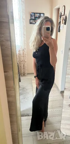 Дълга черна пола, снимка 5 - Поли - 47493816