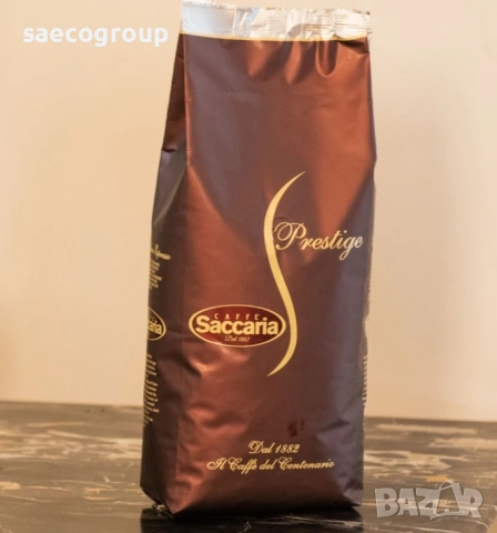 Кафе на зърна Saccaria Prestige 1 кг, снимка 2 - Други - 53234125