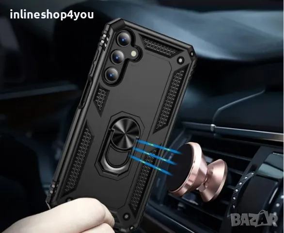 Удароустойчив Кейс RingCase за Samsung Galaxy A16, снимка 2 - Калъфи, кейсове - 48230466