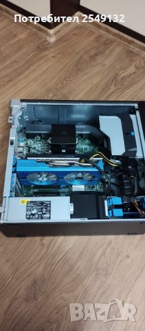 Работна станция DELL Precision T3610 E5-1620 V2 RAM-32GB 240 GB SSD RX-580 8GB SE, снимка 4 - Работни компютри - 35119582