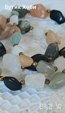 Винтидж гердан от естествен ахат , снимка 6 - Антикварни и старинни предмети - 50132936