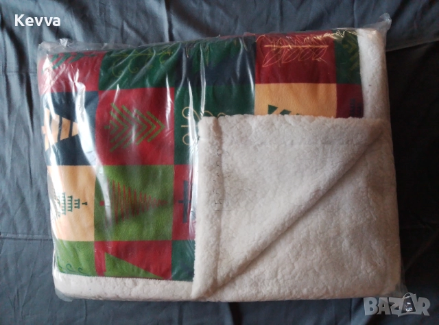 Шерпа одеяло с еко вълна 3