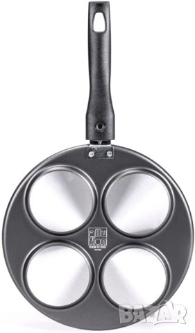 Тиган Alluflon Tradizione Italia с 4 форми, диаметър 23 см, снимка 3 - Съдове за готвене - 40305383