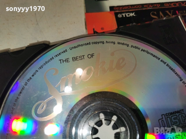 SMOKIE CD 0102261720, снимка 15 - CD дискове - 53305833