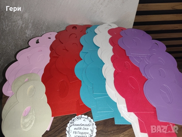 Осмици от перлен картон, снимка 15 - Други - 43598328