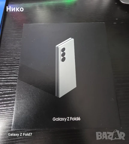 МОБИЛЕН ТЕЛЕФОН SAMSUNG GALAXY Z FOLD6 512GB 5G SILVER Перфектен!24 месеца гранция!, снимка 1
