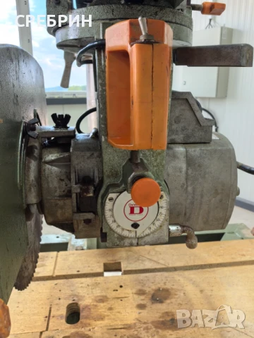 В наличност италианска радиална пендула DEWALT на 1000 мм мотор 3 кв, макс диск 350 мм., снимка 4 - Други машини и части - 50989778